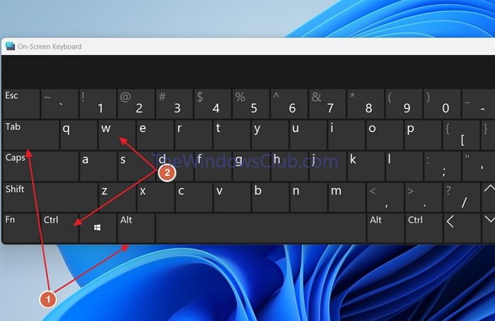 Close Window when using Alt+Tab with Ctrl+W