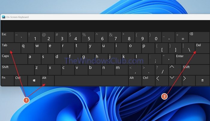 Close Window when using Alt+Tab with Delete key