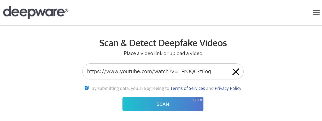 deepware scanner paste link
