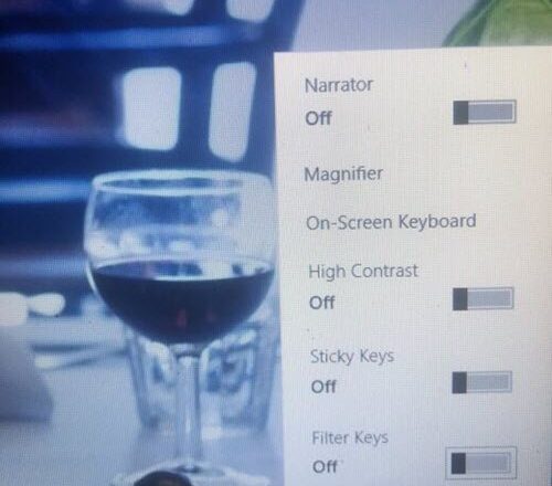 Remove Ease of Access button from Logon screen