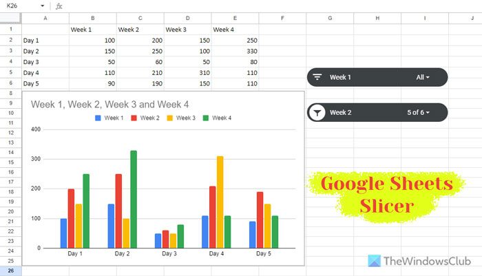 How to use Google Sheets Slicer?