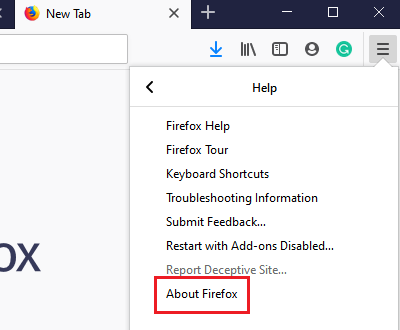 About Firefox