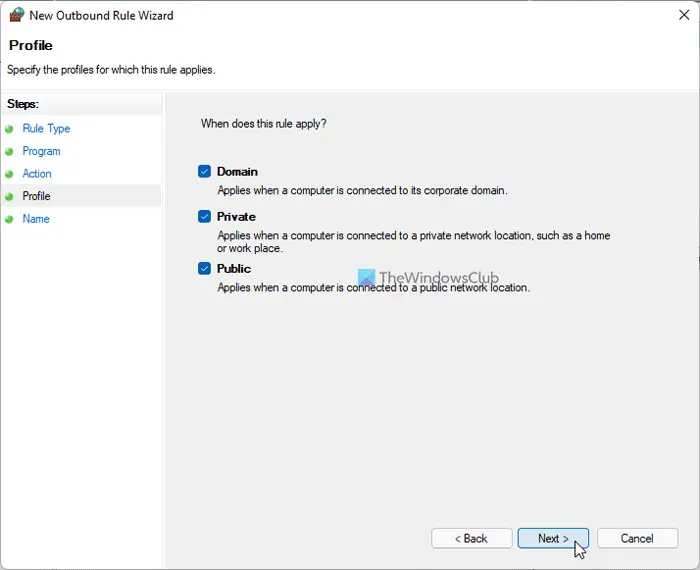 How to block an application from accessing the internet in Windows 11/10