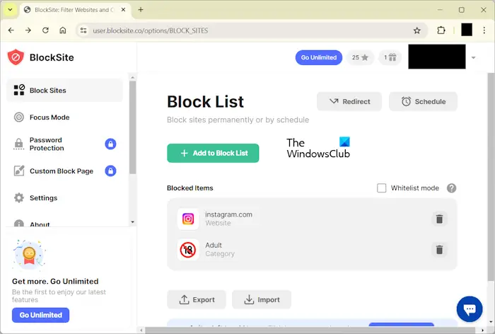 BlockSite