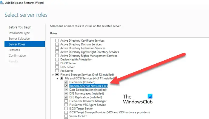 How to setup Branch Cache in Windows Server