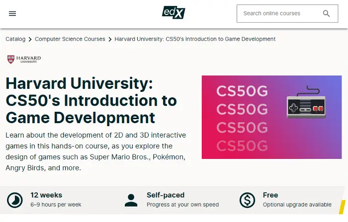 free online courses from top universities