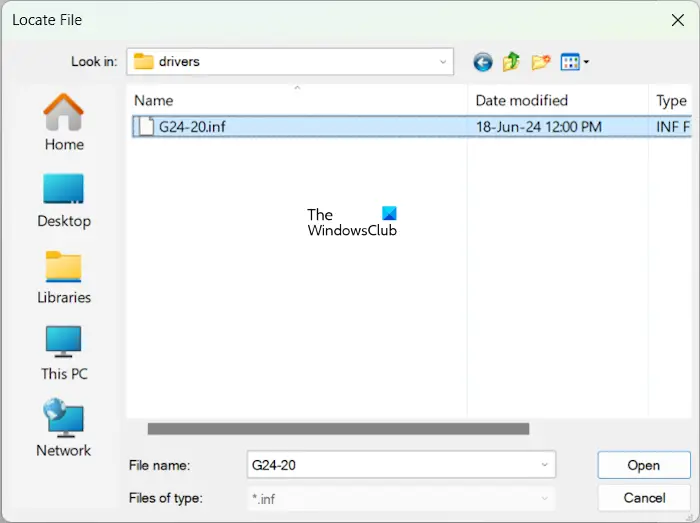 Install Lenovo monitor driver