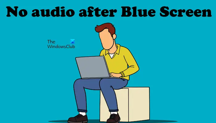 No audio after Blue Screen