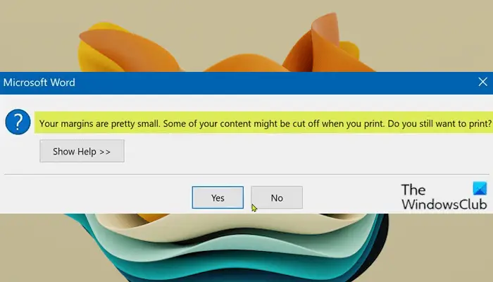 Your margins are pretty small